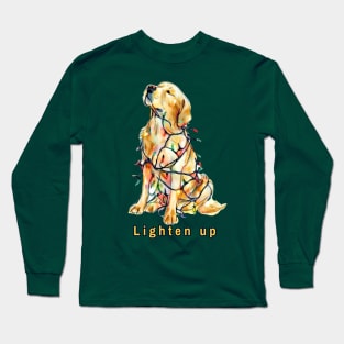 Lighten up Golden Retriever Long Sleeve T-Shirt